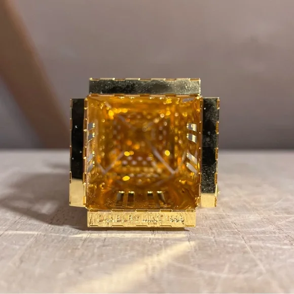 Vintage 1998 Danbury Mint Big Ben Gold Plated Christmas Ornament - Picture 4 of 5